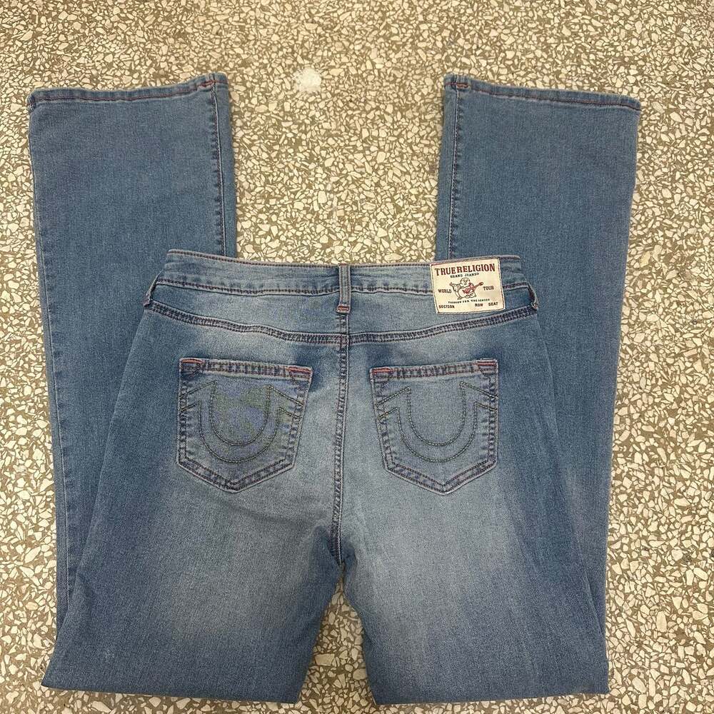 True Religion Becca Mid Rise Bootcut Flare Jeans Women’s 28 Y2K